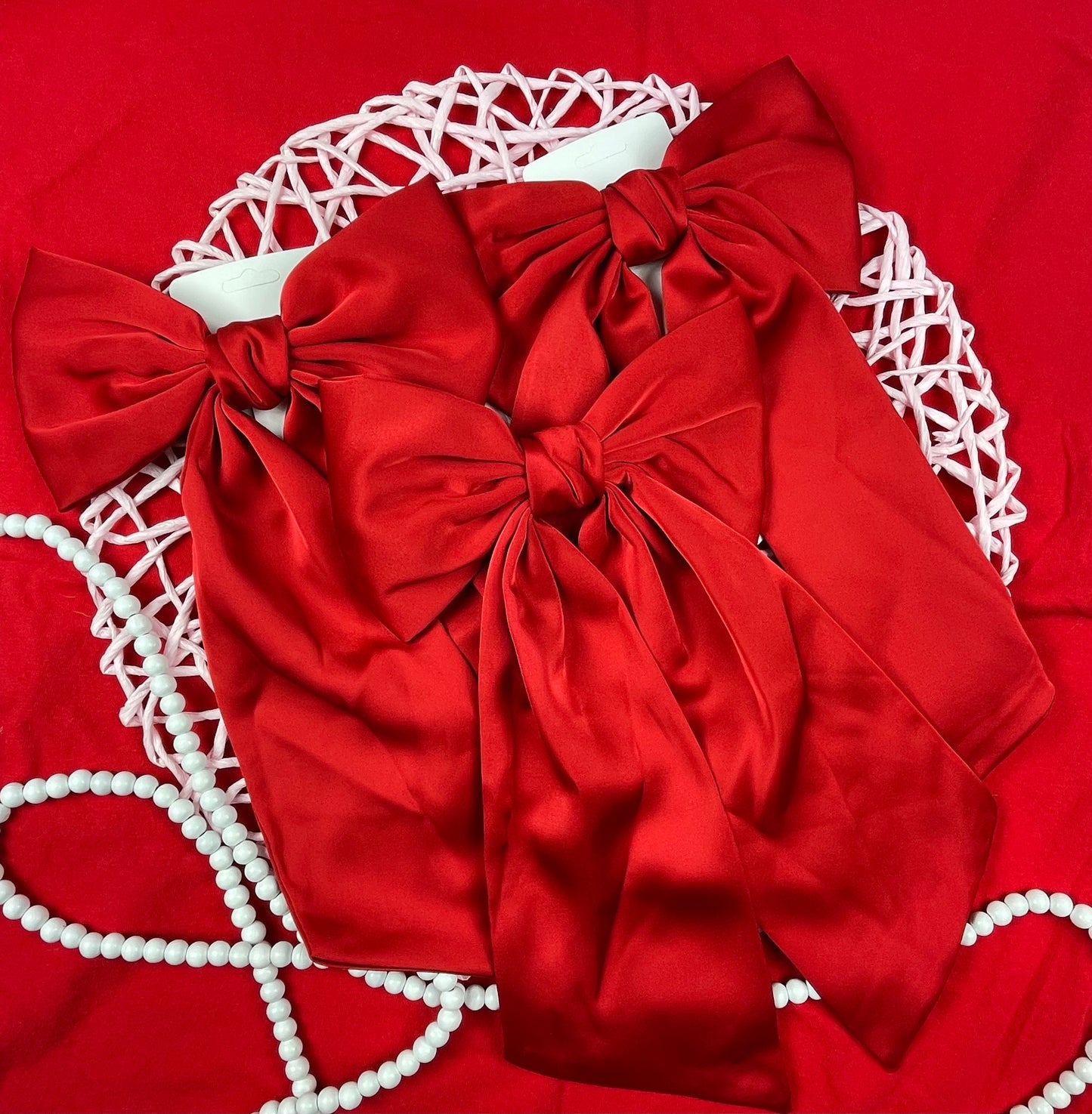 Bow hair clip