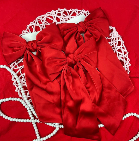 Bow hair clip
