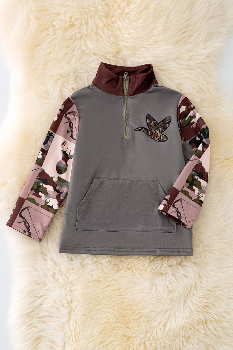 HUNTING SEASON PRINTED PULLOVER BOYS TPB40237