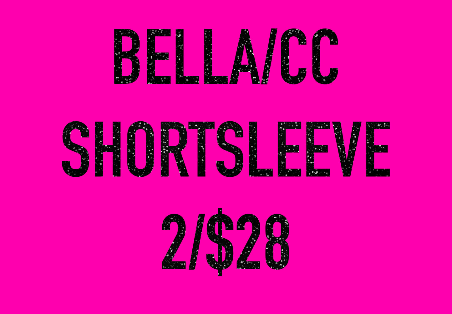 Bella/Comfort Color - SHORT SLEEVE - PINK SATURDAY