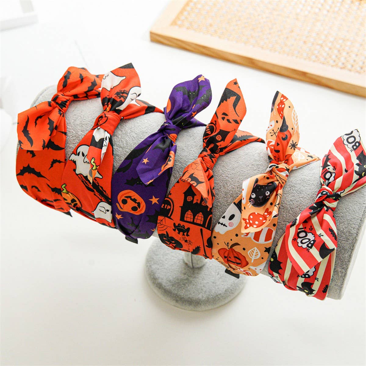 HALLOWEEN CROSS WIDE HEADBAND_CWAHA1462