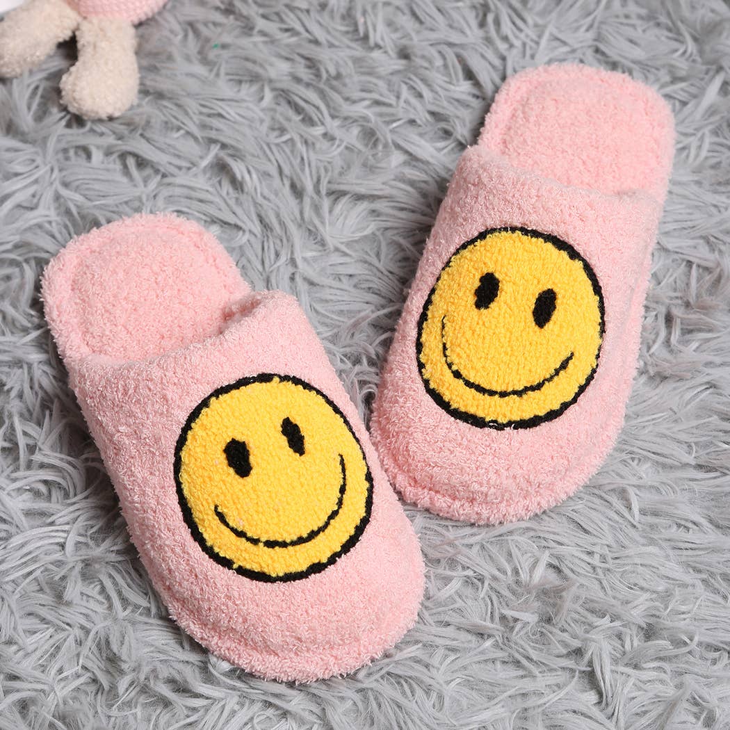 Kid's Happy Face Luxury Soft Slipper JCL4213K