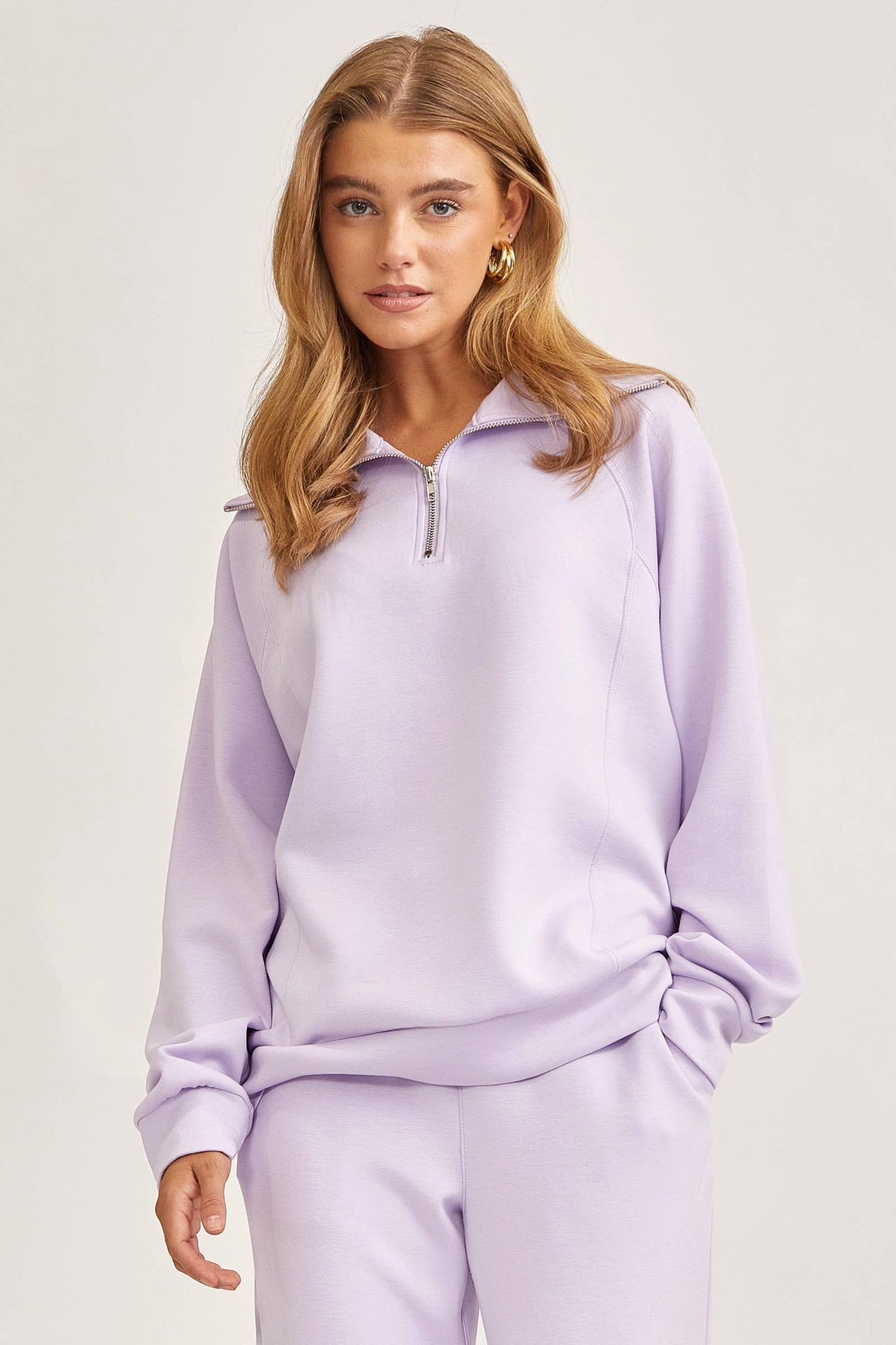 Quarter Zip Pullover + Jogger Modal Travel Set QZP520