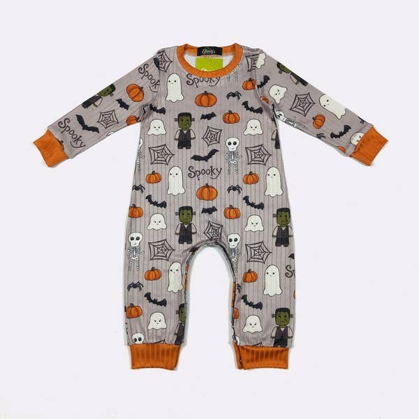 Spooky Boy Romper Halloween 36808