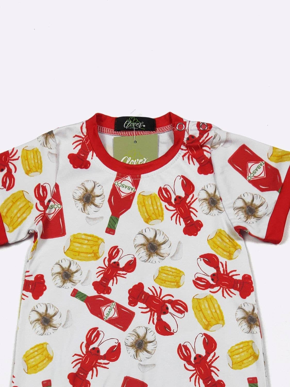 Crawfish Boil Boy Romper   47270