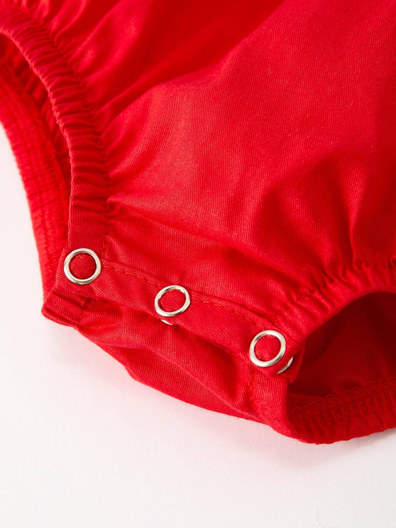 Rylee Faith Designs - Christmas Baby Romper: Adorable Green Christmas Tree Embroidery-101825jb