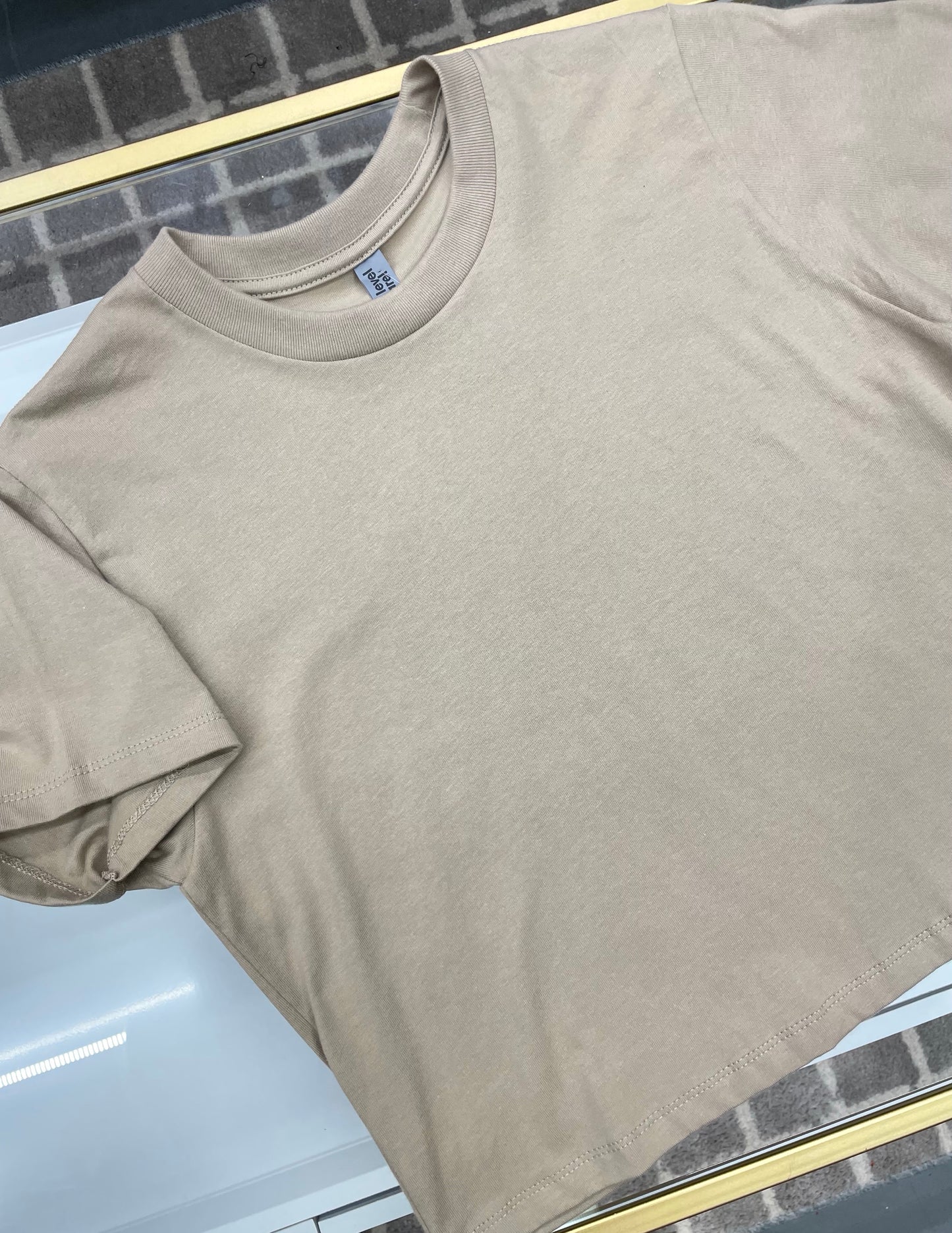 Oversized crop top CB2592 AMERICAN APPAREL