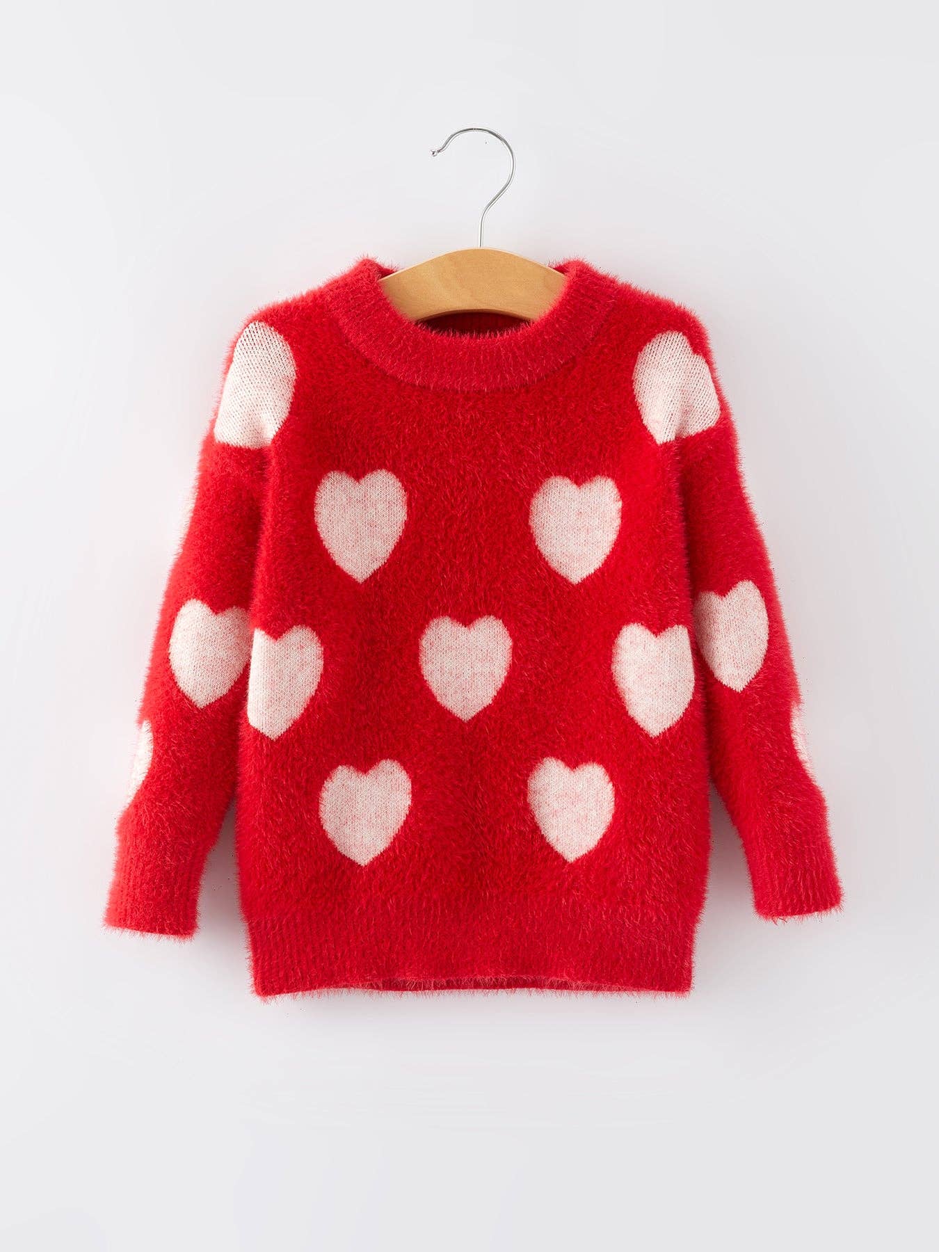 Valentine's Day Girls Pullover Sweater   50007