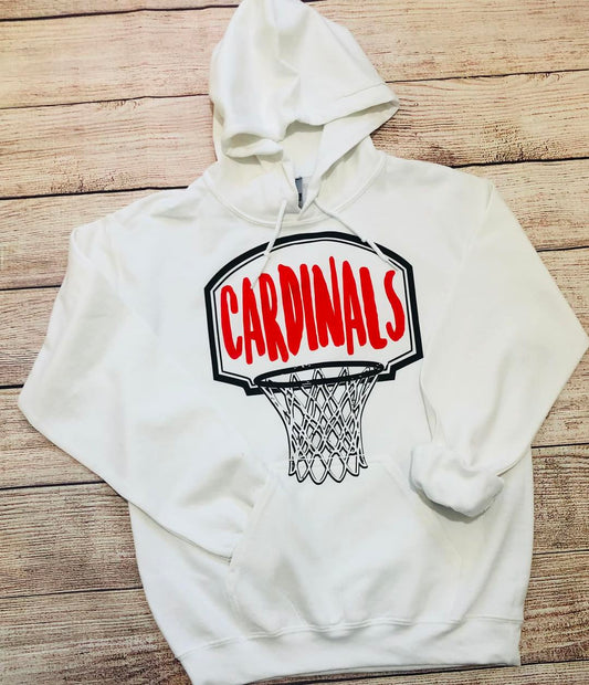 Cardinals basketball goal HOODIE