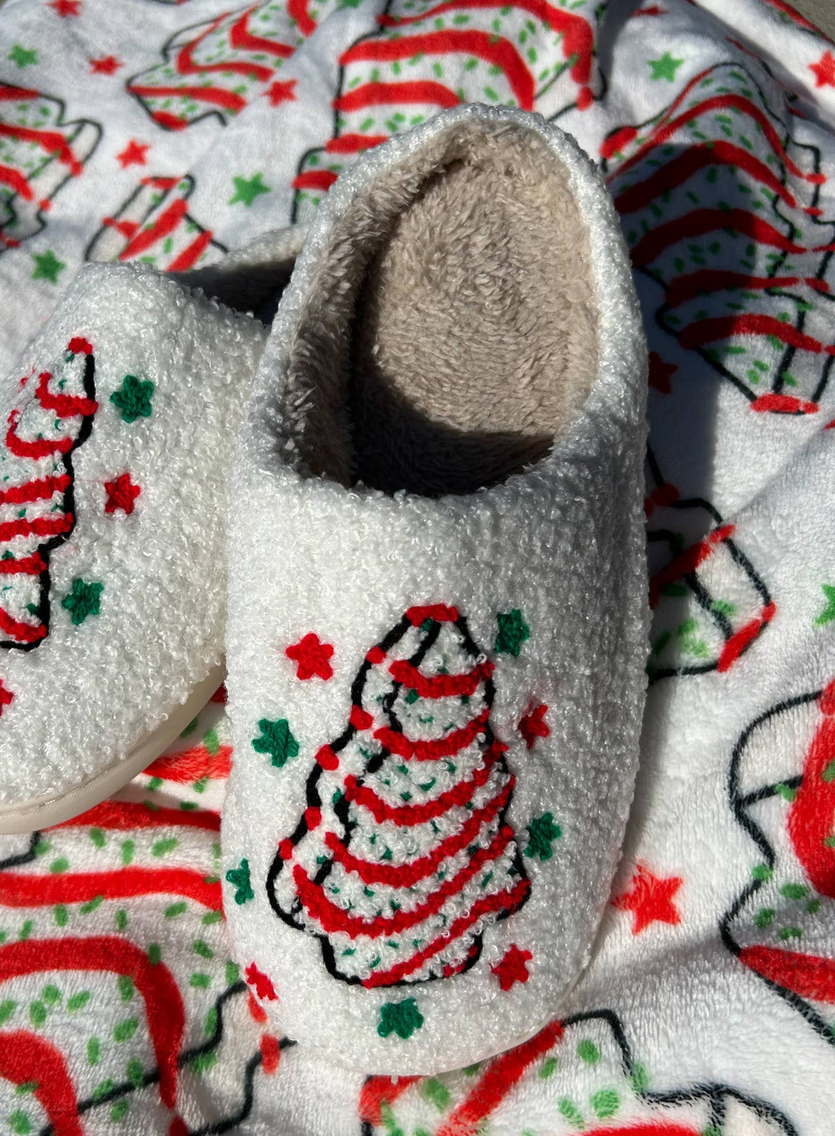 Christmas Tree Cake Slippers 11142-AS