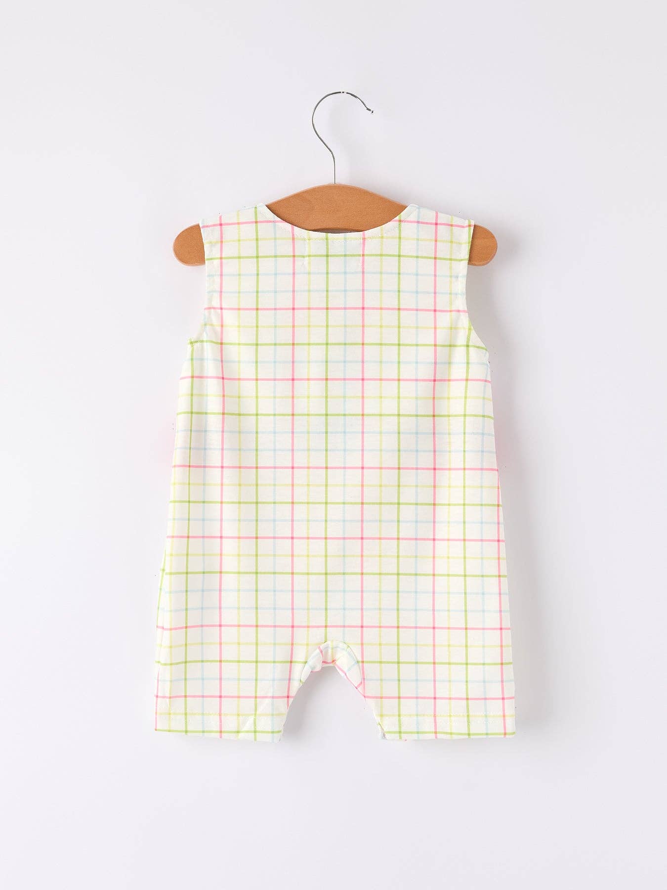 Back-To-School Embroidery Romper RPB5439