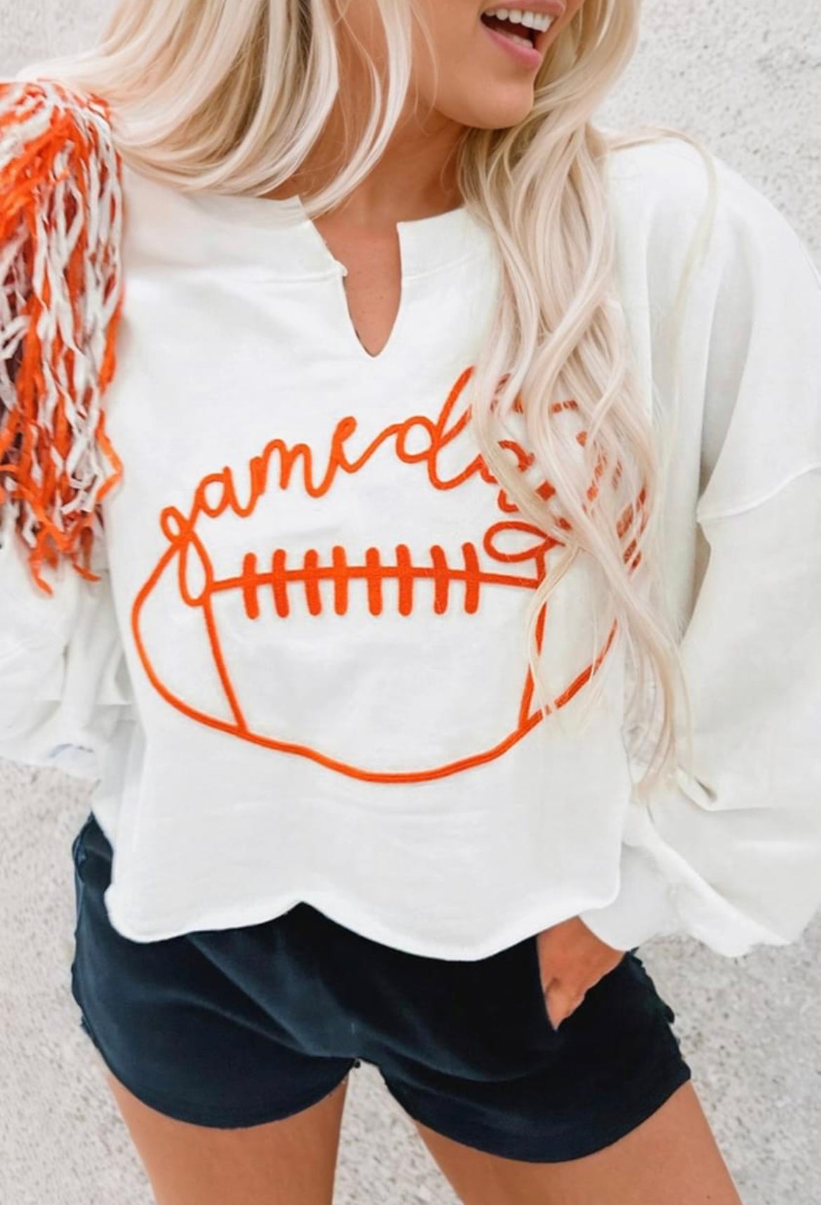 Pre order—-Game day sweatshirt C123