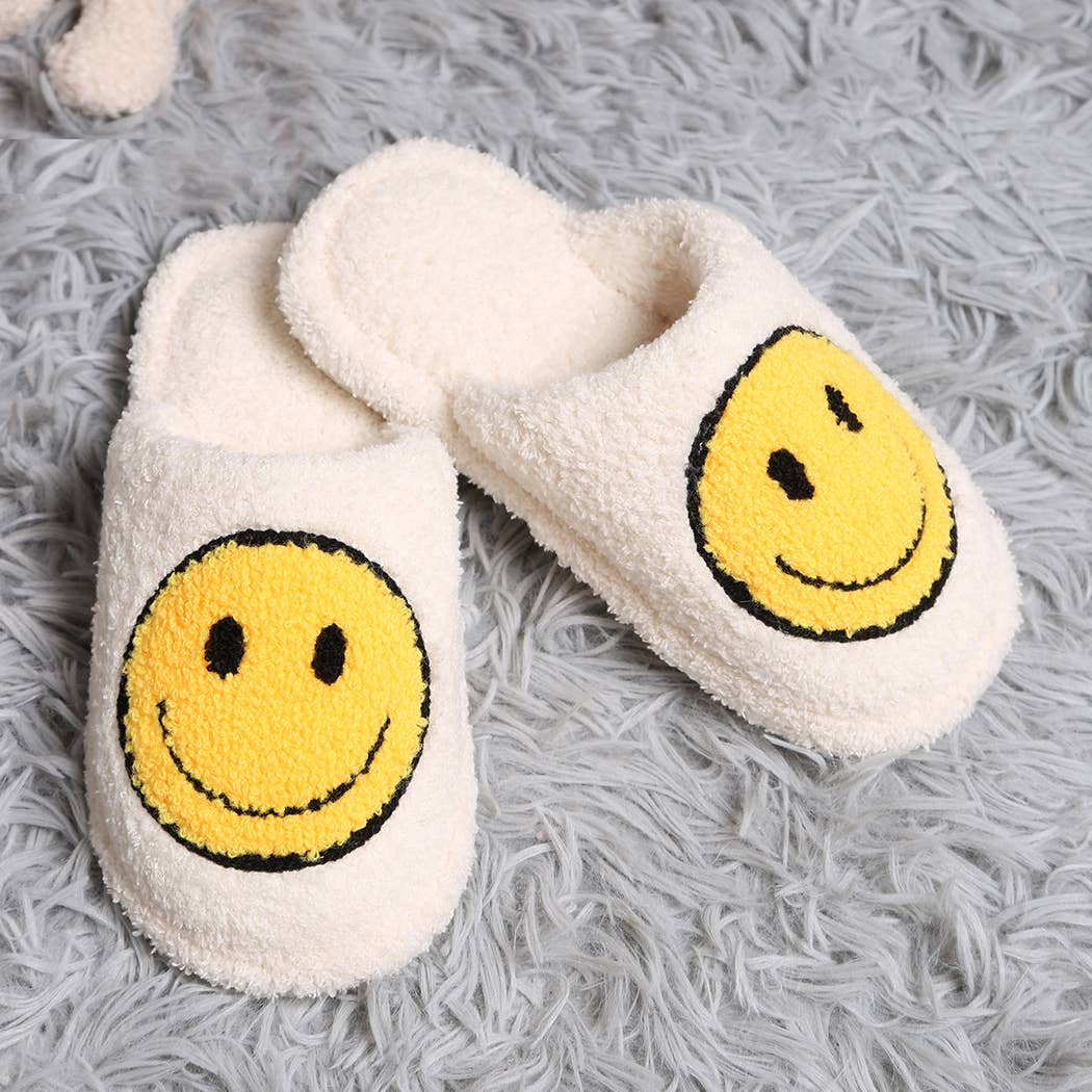 Kid's Happy Face Luxury Soft Slipper JCL4213K