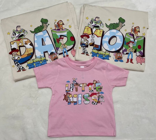 Disney Toy story- ADULT T-SHIRT "DAD"