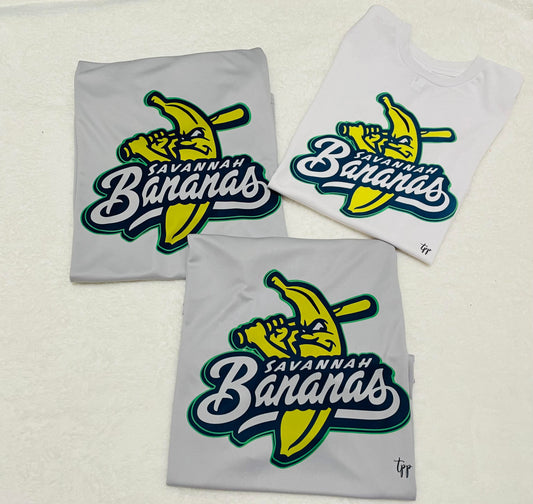 Savanah Banana t-shirt "bananas logo" ADULTSIZES_____ DRIFIT