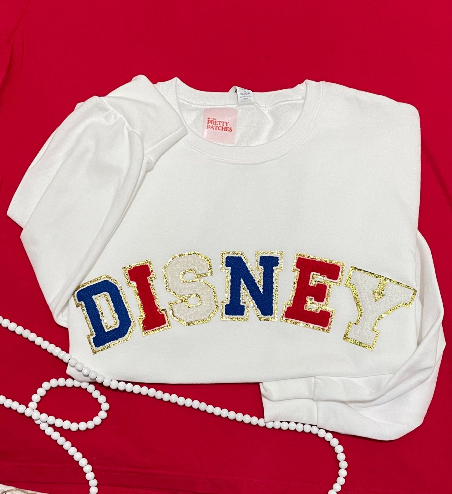 Disney chenille sweatshirt