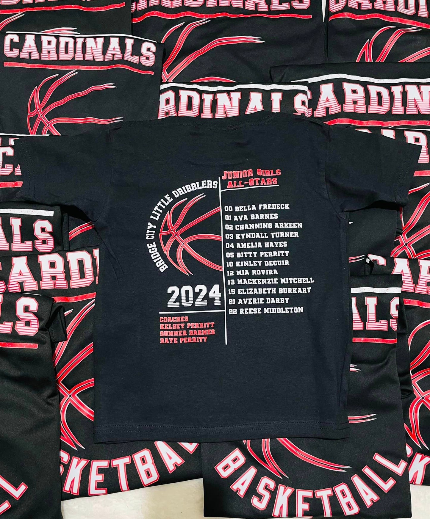 Custom Basketball cardinal shirts