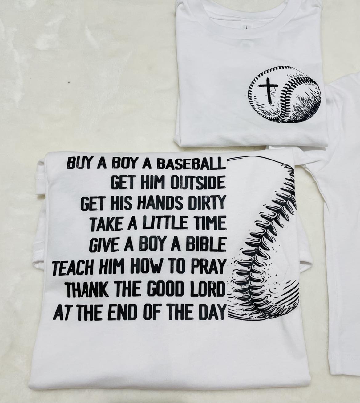 Buy a boy a baseball Tee shirt