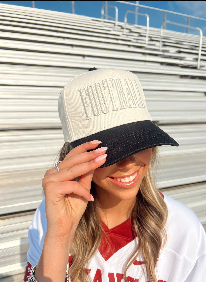 FOOTBALL - Neutral Vintage Trucker Hat-101125b5