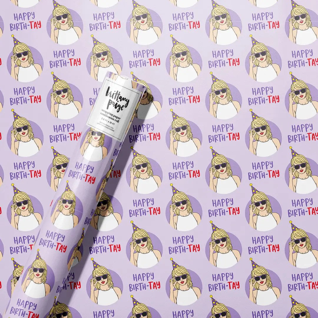 ✅Taylor swift wrapping paper