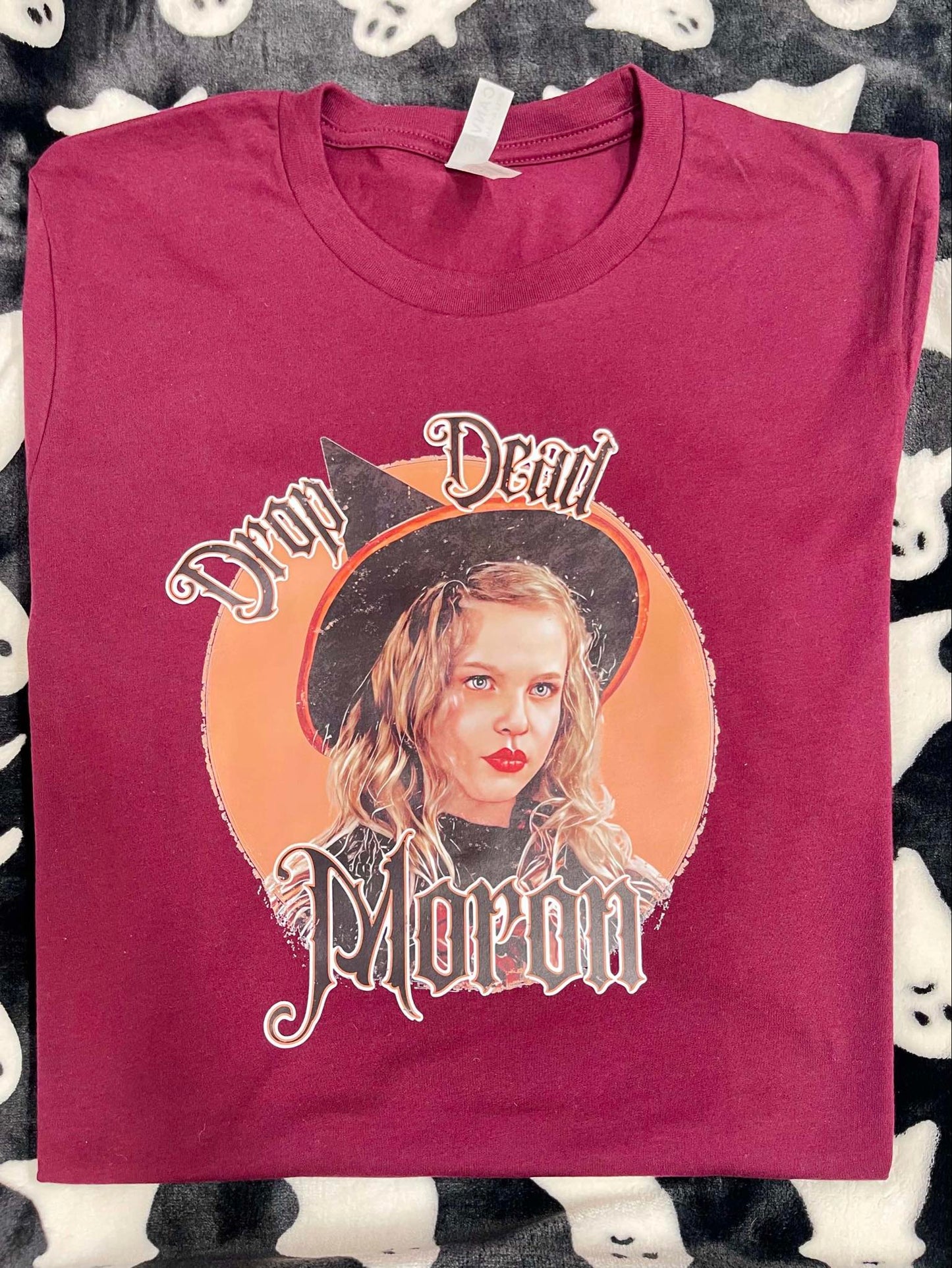 Drop dead moron "hocus pocus" T-shirt