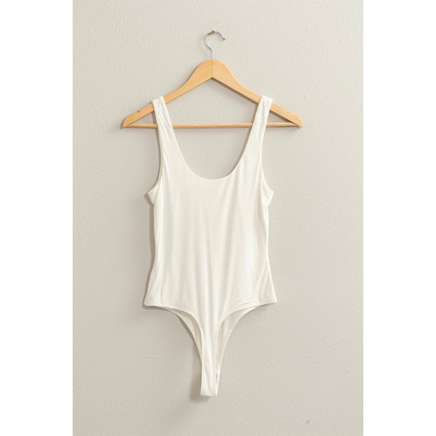 SCOOP NECK TANK BODYSUIT