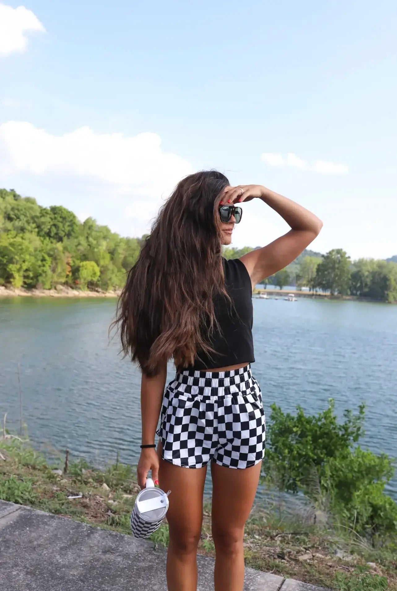Checkerboard Shorts-CSCS4