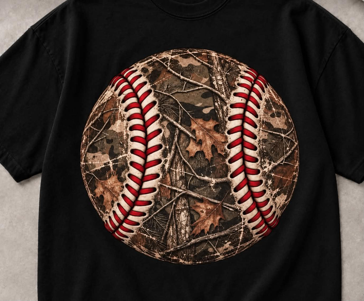 TREE CAMO BASEBALL 1025263----T SHIRT------- (DRI-FIT--TEAM 365) 102626DS