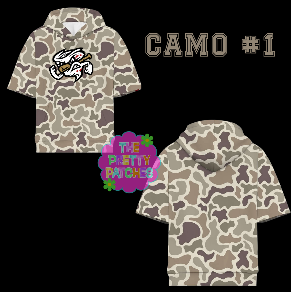 Camo Hooded Tees-STORMCHASERS-YOUTH - PREORDER (HAPPY DAYS) 042526BR