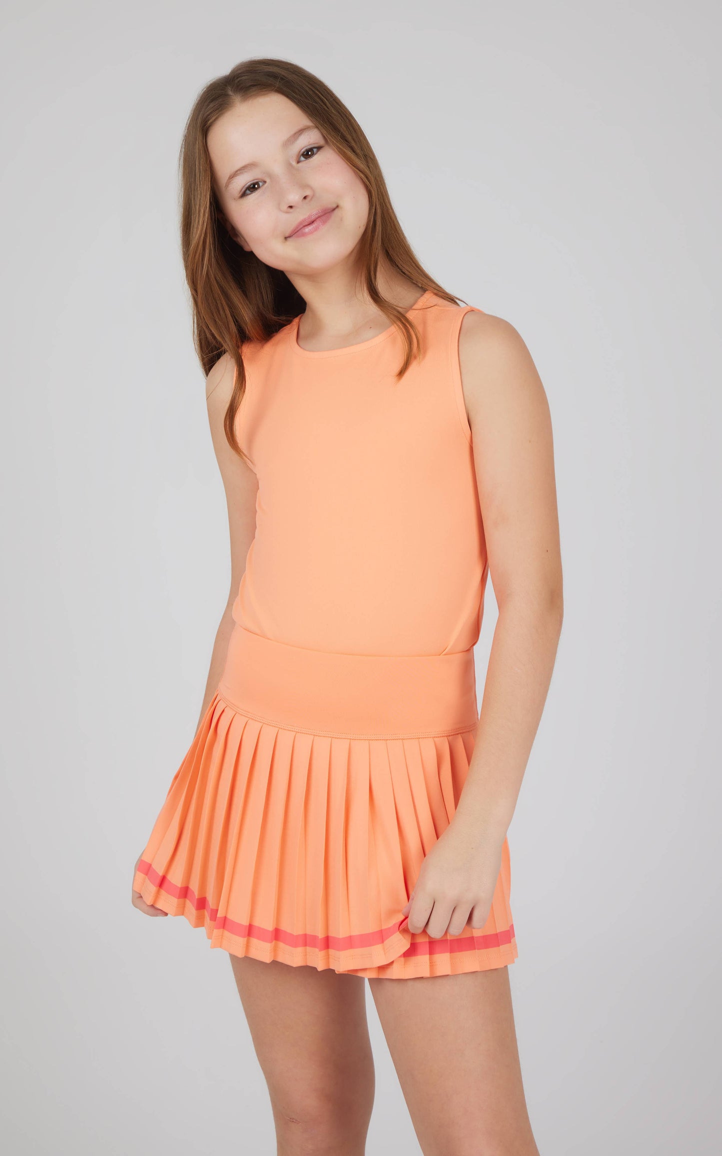 Girls Tank and Tennis Skirt Set -00685