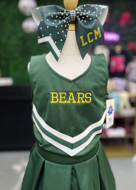 LCM BEARS CHEER UNIFORMS-C6691