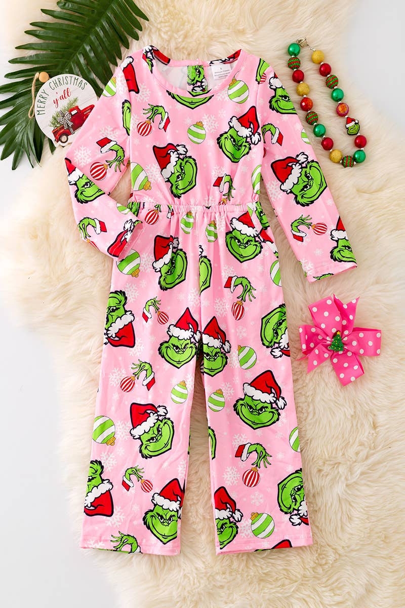 Character printed jumpsuit. PNG40480