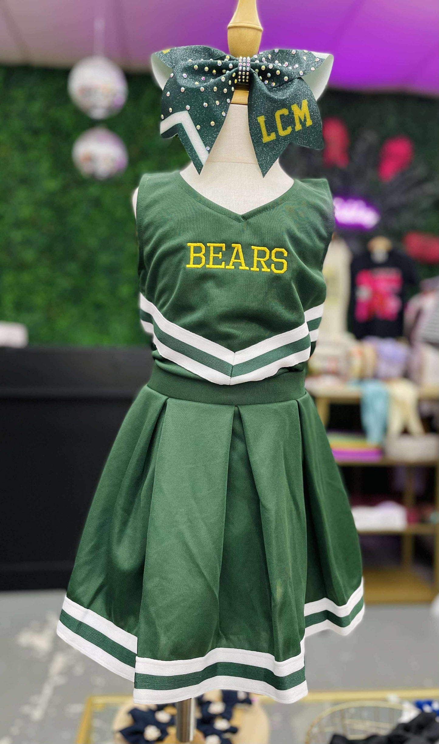 LCM BEARS CHEER UNIFORMS-C6691
