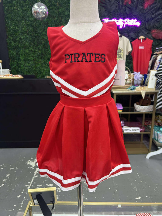 DEWEYVILLE PIRATES CHEER UNIFORM-C6612k