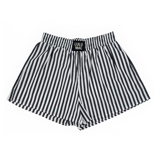 BLACK STRIPED BOXER SHORT-BSBS3