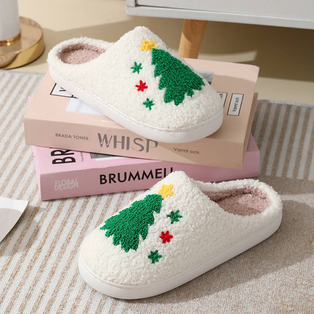 TREE WARM COTTON SLIPPERS CWSHS0290