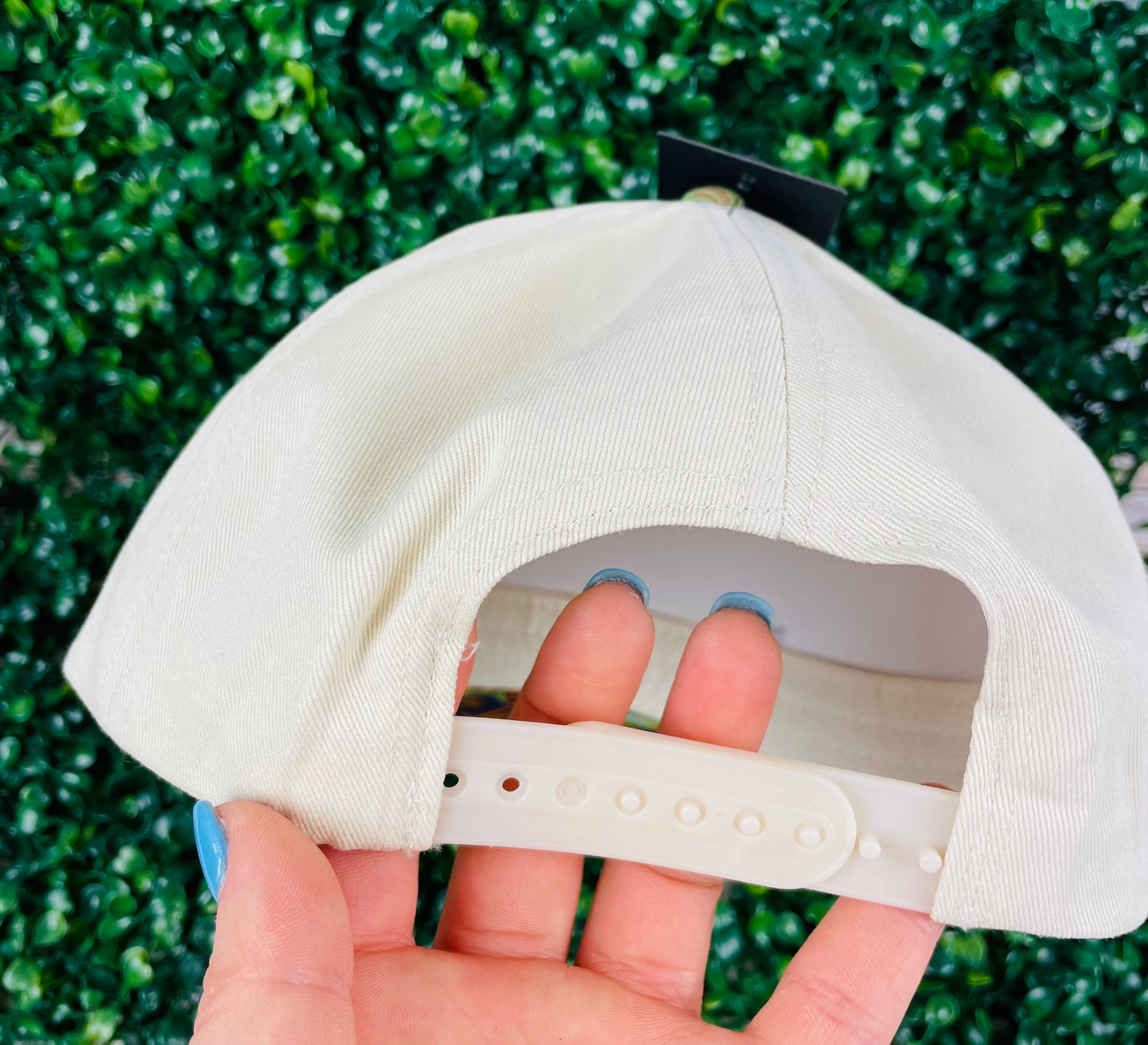 Salty Lettering Embroidery Floral Two-Tone Hat  SFH38