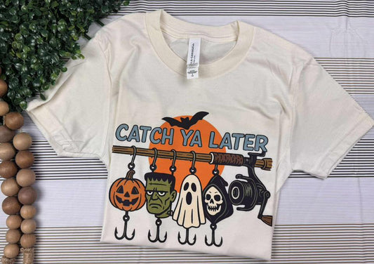 Halloween Catch Ya Later - t-shirt  (Bella)