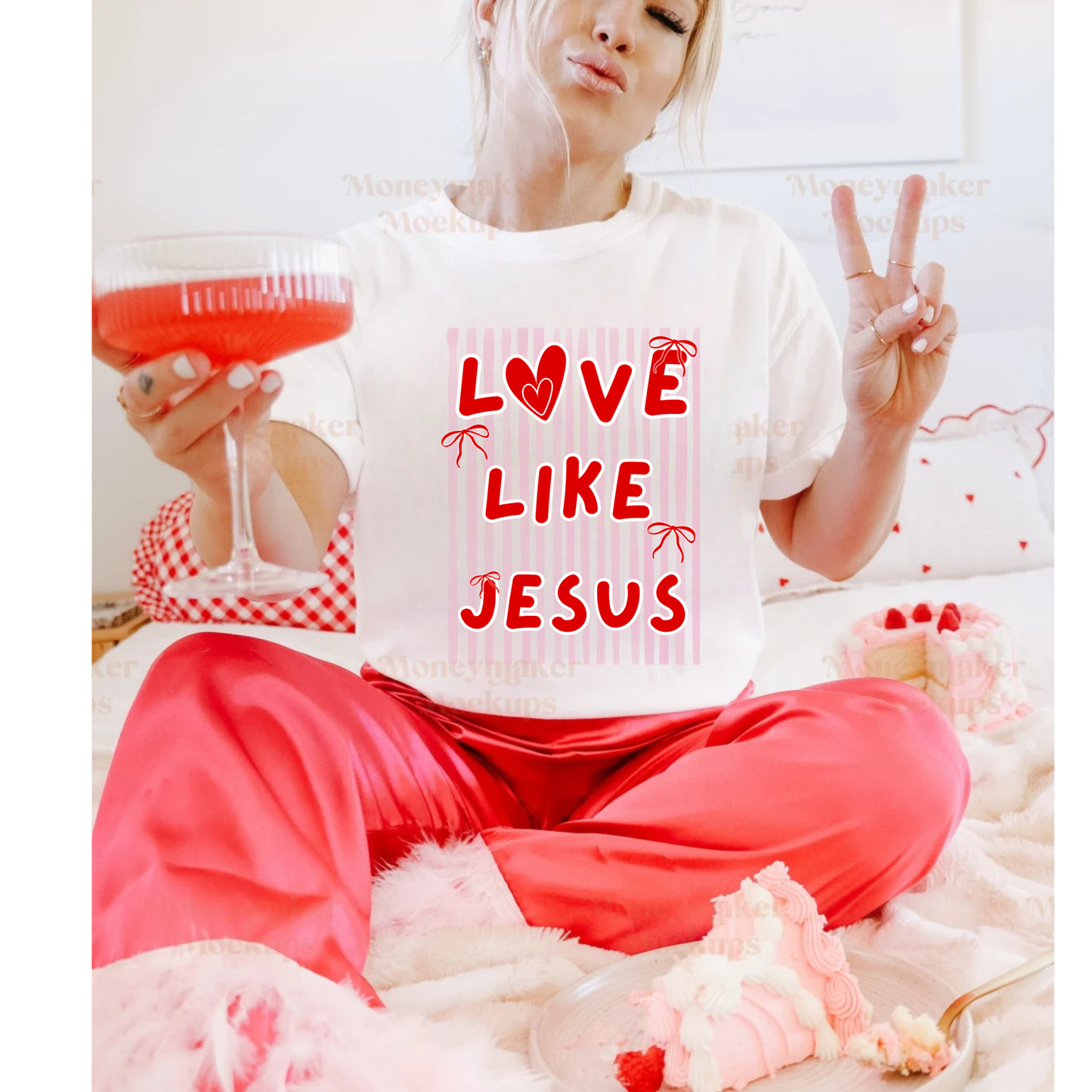 Love Like Jesus - SWEATSHIRT- (GILDAN/JERZEES)