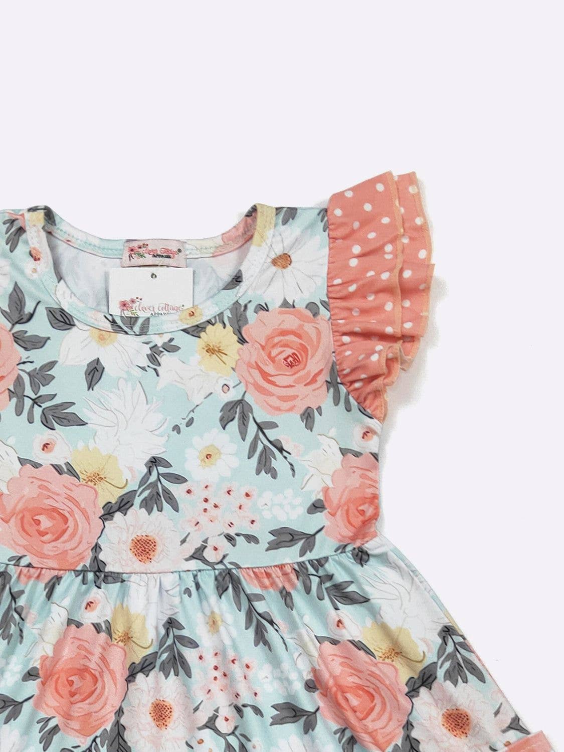 Seaside Blooms Girls Dress  47894