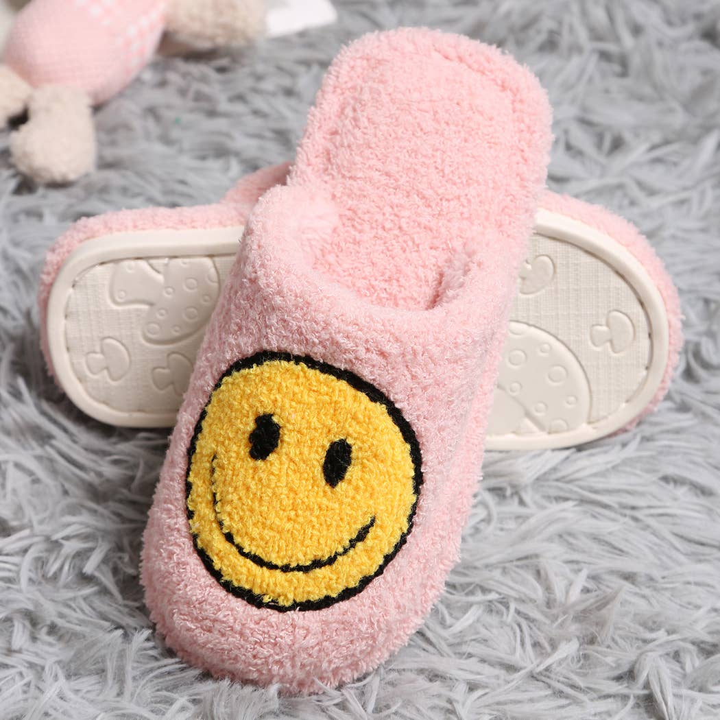 Kid's Happy Face Luxury Soft Slipper JCL4213K