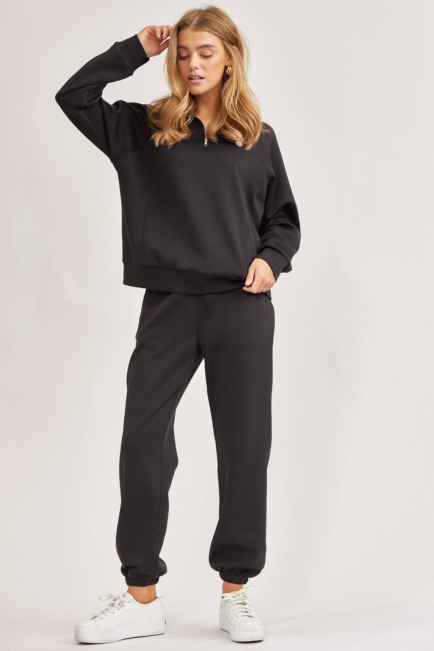 Quarter Zip Pullover + Jogger Modal Travel Set QZP520