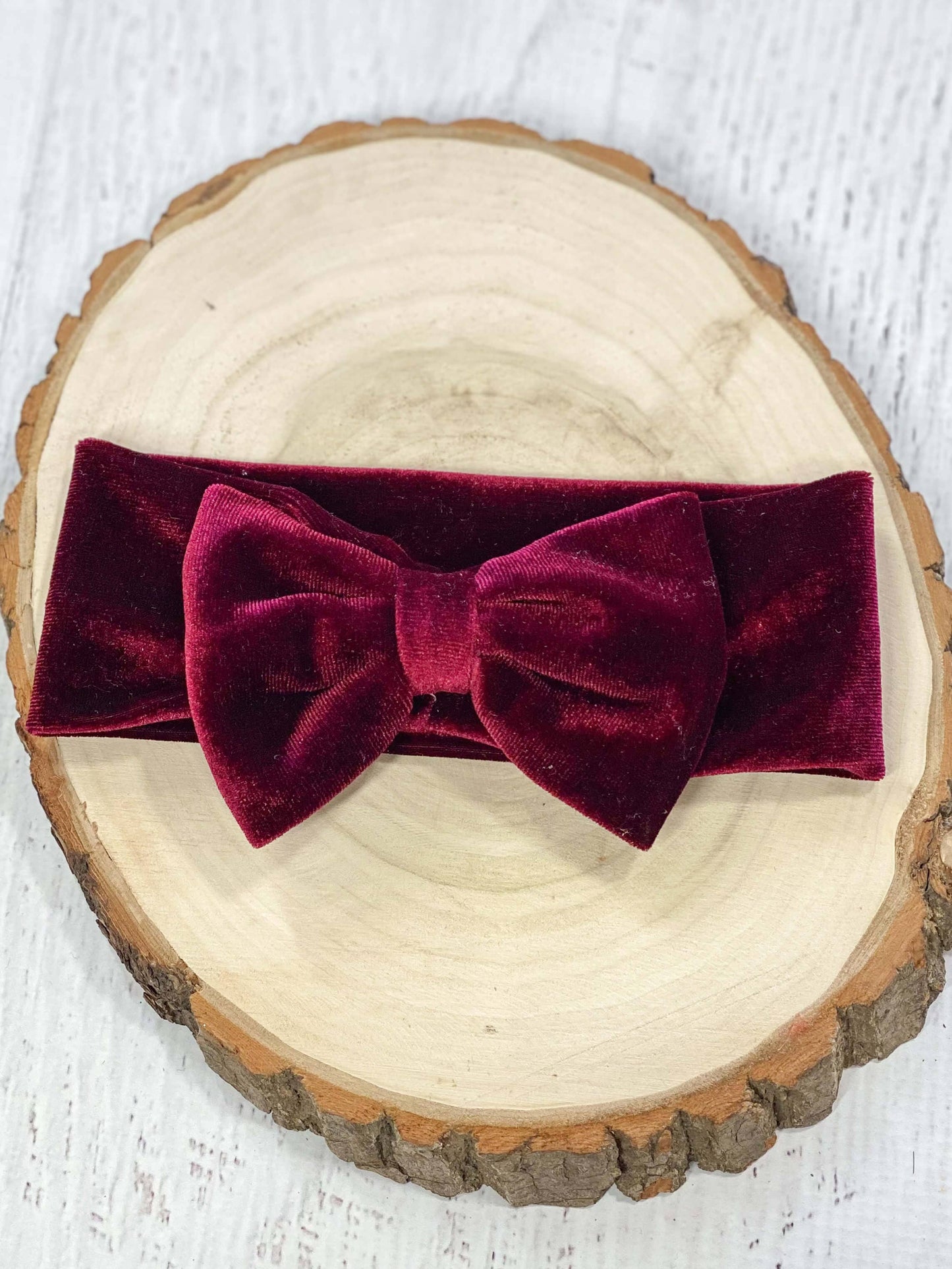 Velvet Bow Headbands    9643