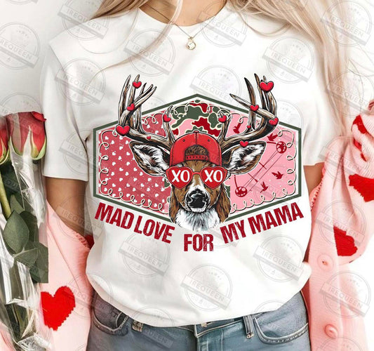 Mad love for my mama ❤️- T SHIRT- (GILDAN/LAT)