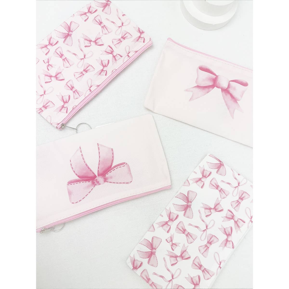 Bow Design Printed Coin Purse GHJ12