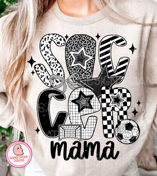 Soccer Mama - SWEATSHIRT- (GILDAN/JERZEES)