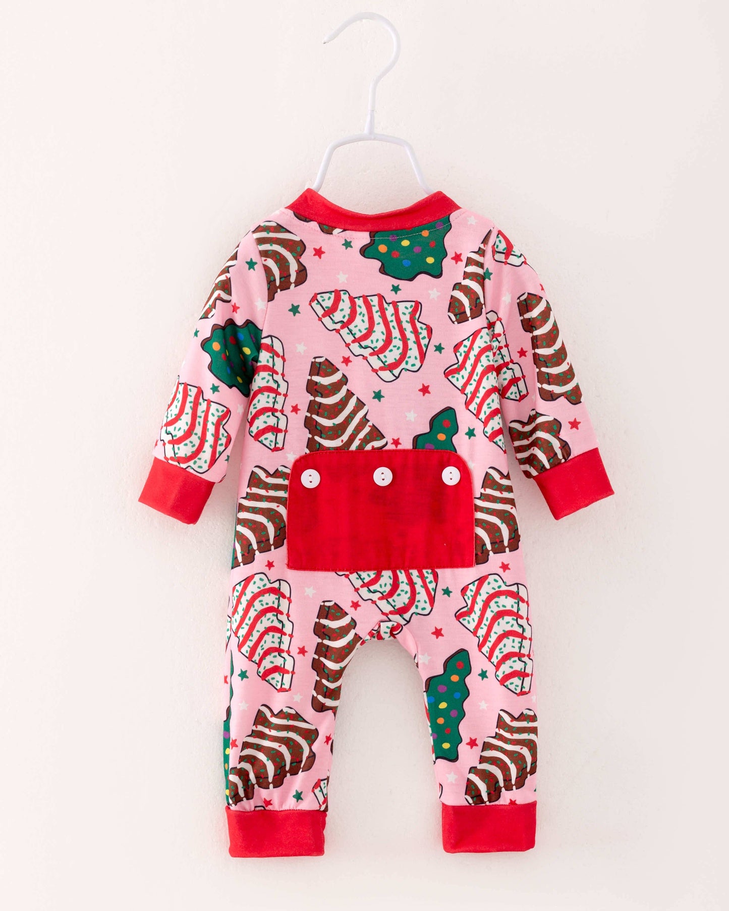 Holiday Tree Cookies Baby Boy Romper Clothes RPB40297