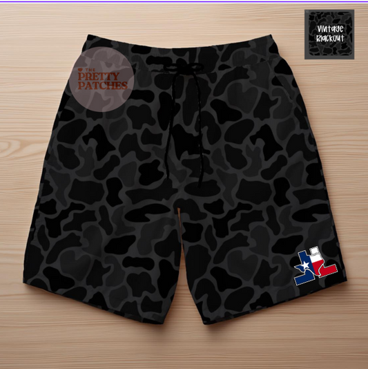 LEGENDS VINTAGE BLACK OUT SHORTS YOUTH- PREORDER
