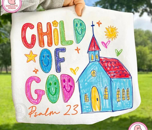 Child of God  - T-SHIRT - (COMFORT COLORS/BELLA)050426BR