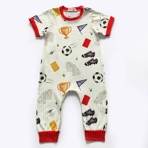 Soccer Boy Romper 32849